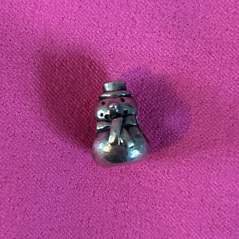 Pandora Retired Snowman Charm